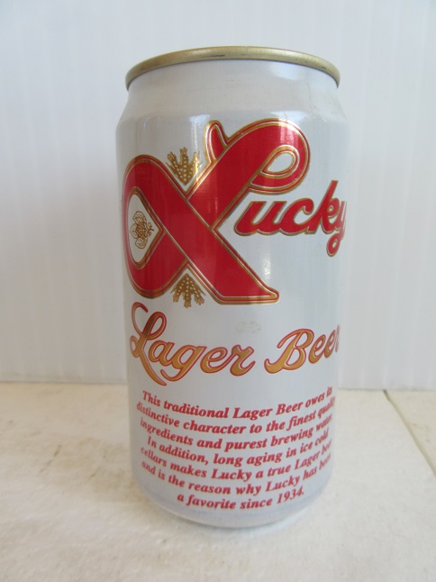 Lucky Lager - Pabst - Click Image to Close